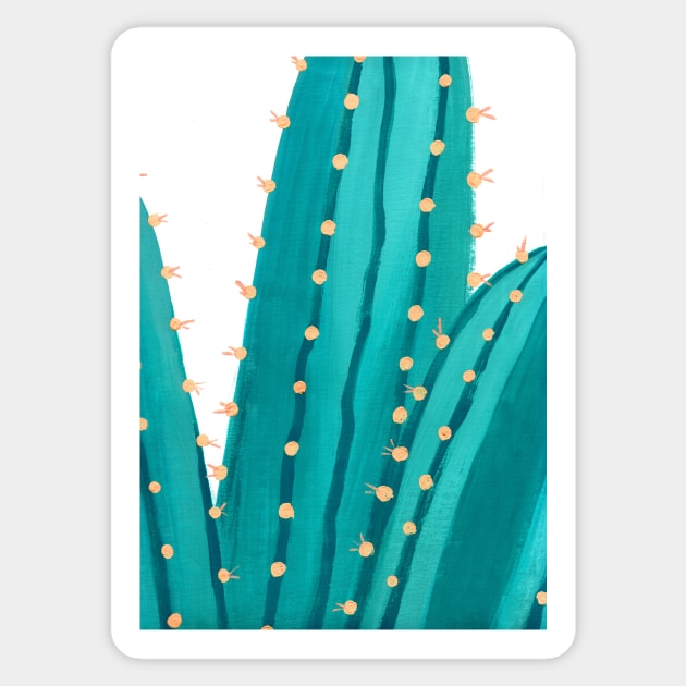 Cacti #9 Sticker by juliealex